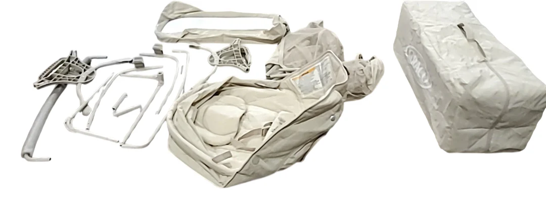 Graco Pack n' Play Close2Baby Lux Playard, Soft Almond - Image 2