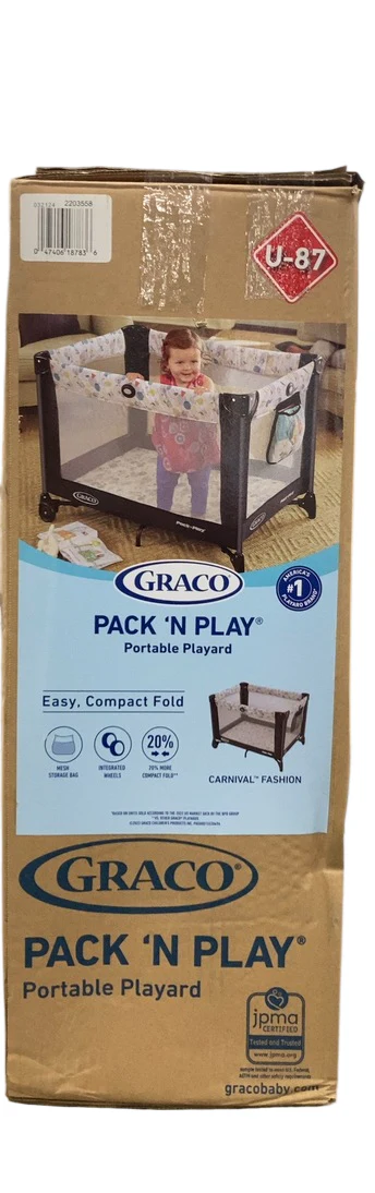 Graco Pack ‘n Play Portable Playard, Carnival - Image 5