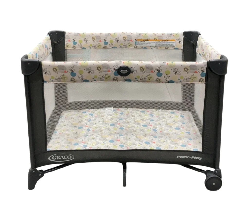 Graco Pack ‘n Play Portable Playard, Carnival - Image 2