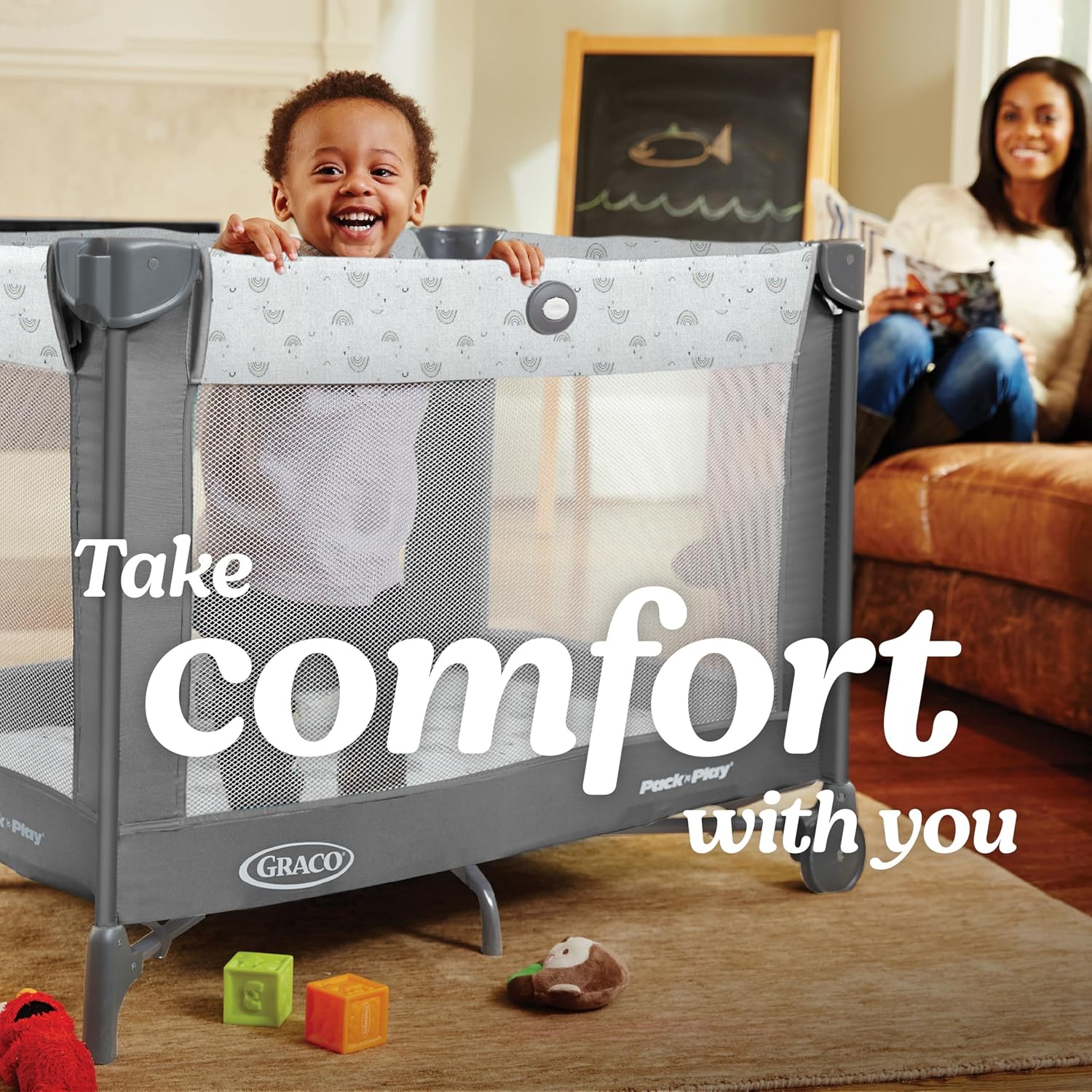 Graco Pack ‘n Play Portable Playard, Reign - Image 2