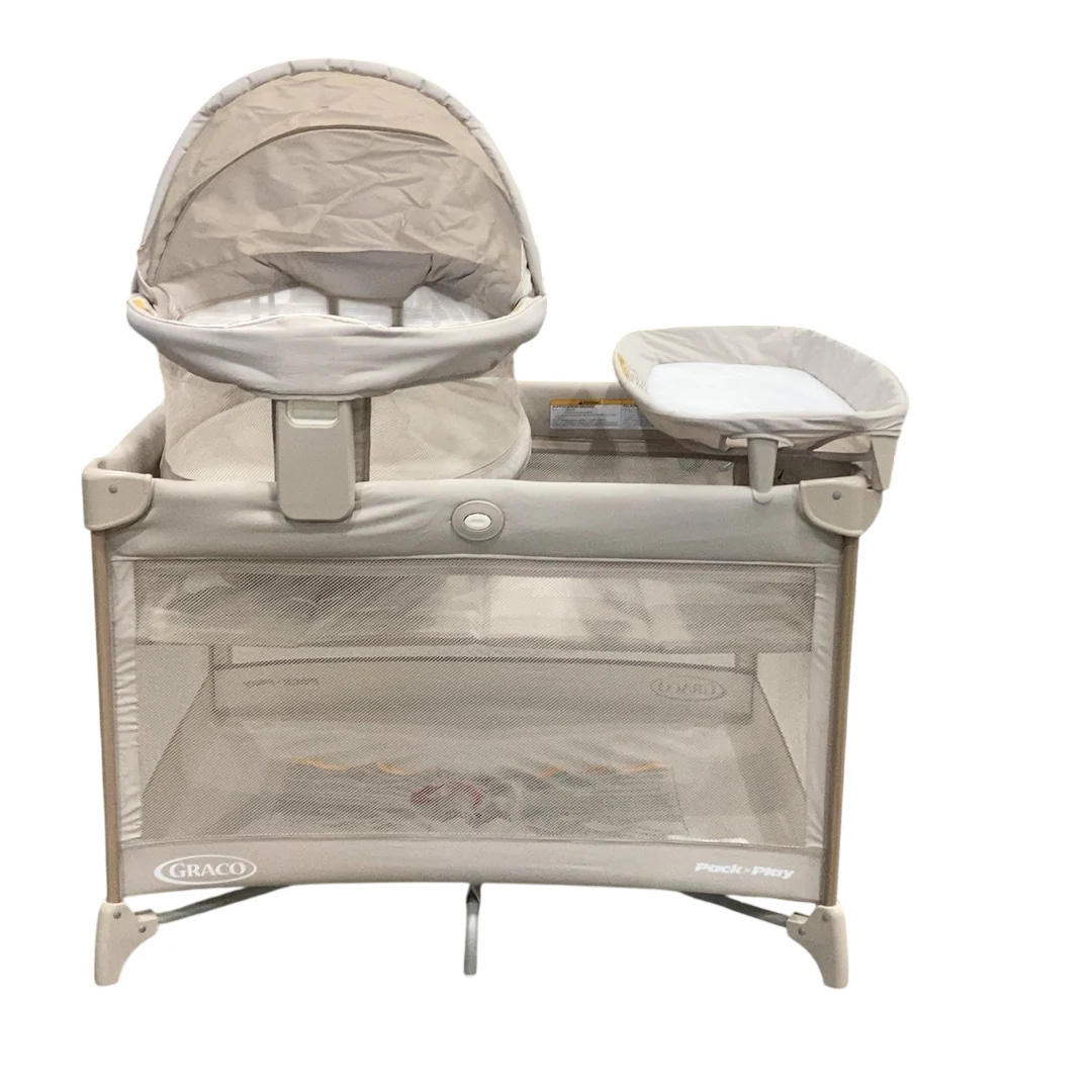 Graco Pack 'n Play Travel Dome Lux Playard, Linden - Image 2