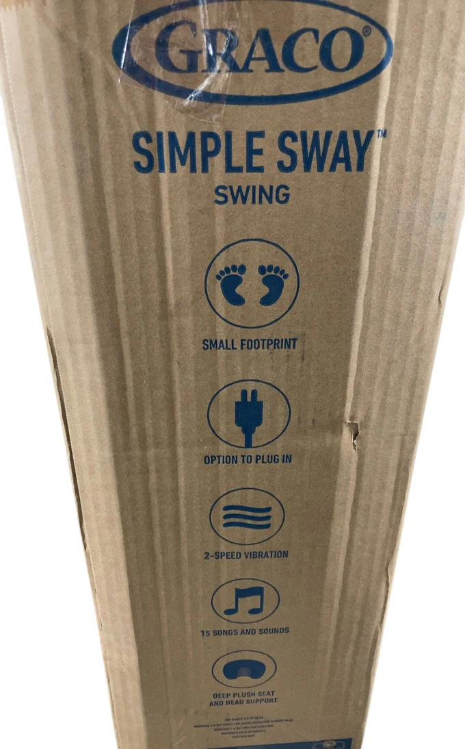 Graco Simple Sway Baby Swing, Ivy - Image 4