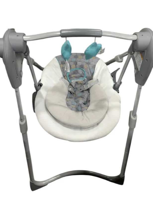 Graco Slim Spaces Compact Baby Swing, Tilden - Image 3