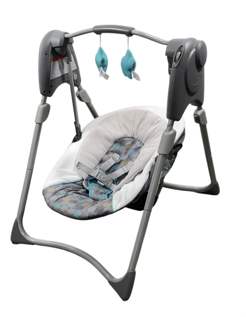 Graco Slim Spaces Compact Baby Swing, Tilden