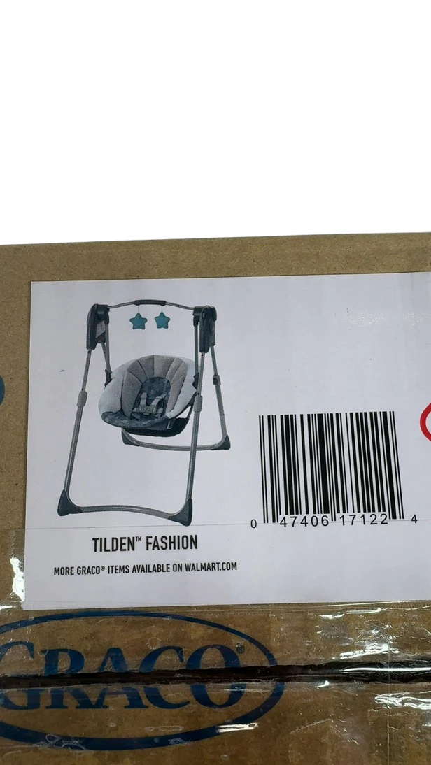 Graco Slim Spaces Compact Baby Swing, Tilden - Image 4