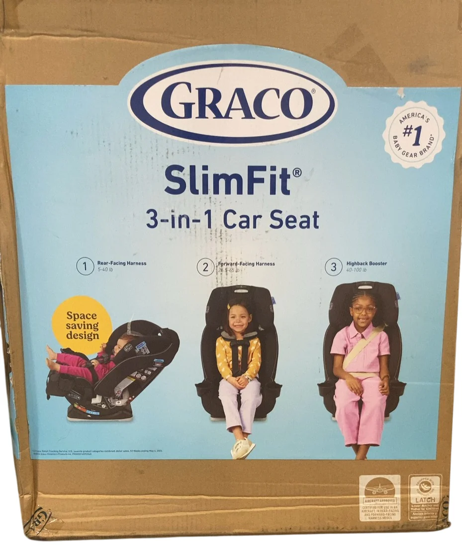 Graco SlimFit 3-in-1 Convertible Car Seat, 2025, Jarret - Image 7