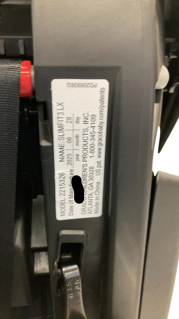 Graco SlimFit3 LX Convertible Car Seat, Katrina, 2025 - Image 4