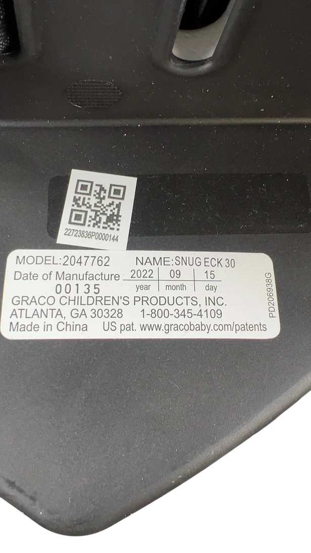 Graco SnugRide 30 Infant Car Seat, 2022 - Image 10