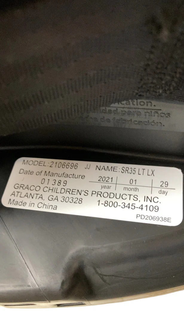 Graco SnugRide 35 Lite LX Infant Car Seat, 2021, Brody - Image 7