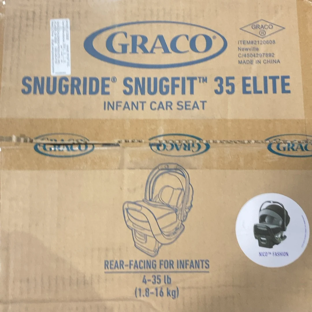 Graco SnugRide SnugFit 35 Elite Infant Car Seat, 2024, Nico - Image 10