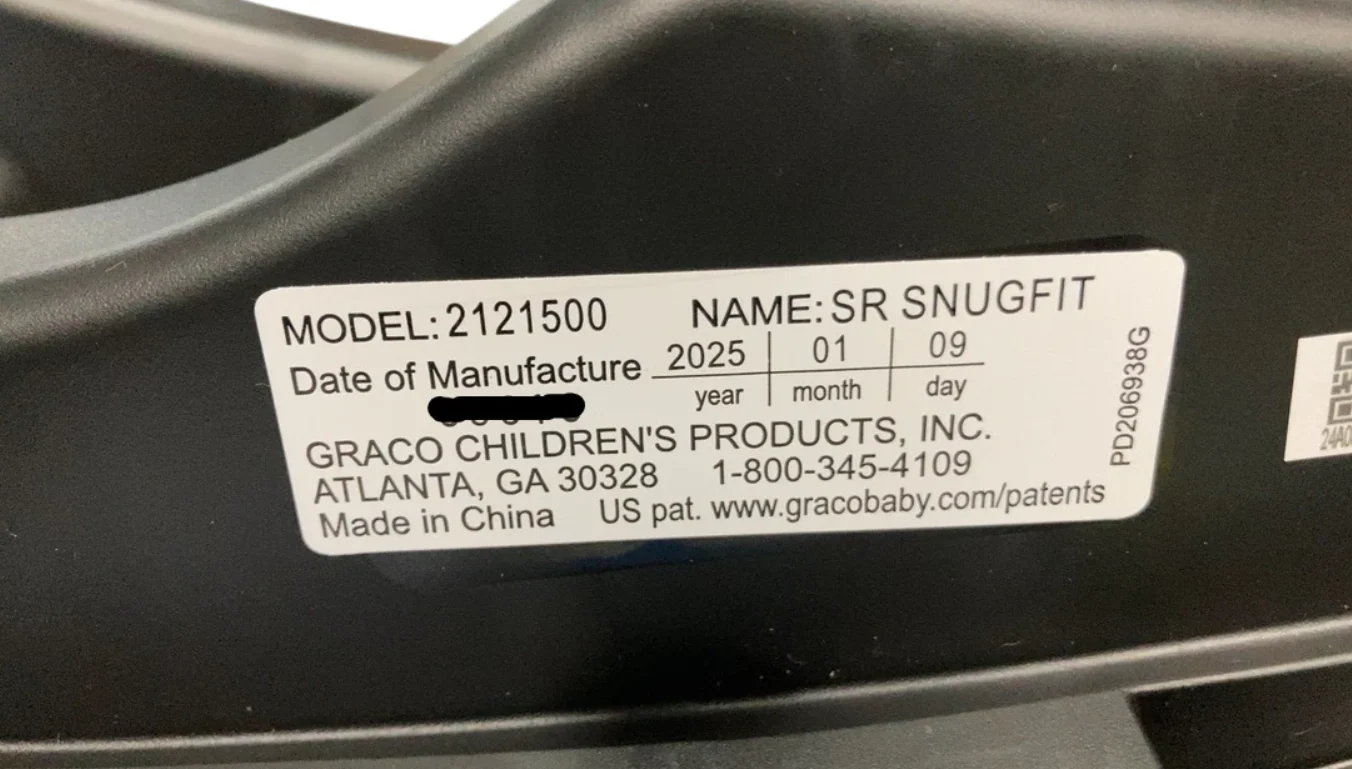 Graco SnugRide SnugFit 35 Infant Car Seat, 2025, Gotham - Image 7