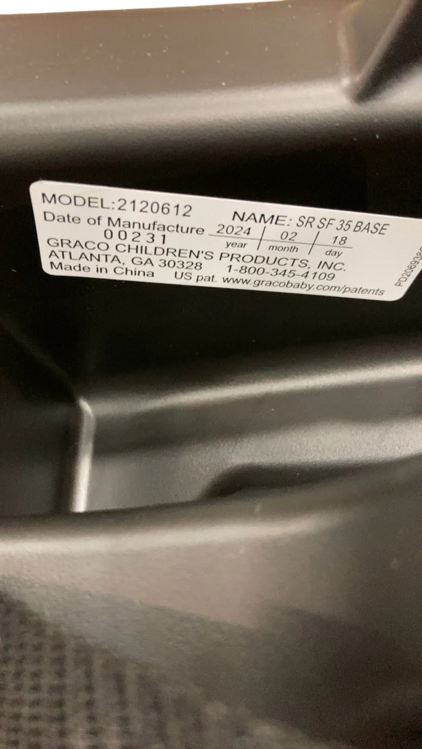 Graco SnugRide SnugFit 35 Infant Car Seat Base, 2024 - Image 5
