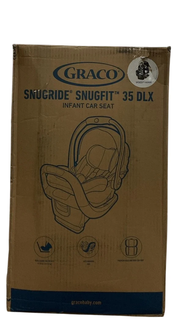 Graco SnugRide SnugFit DLX Infant Car Seat, Spencer, 2025 - Image 4