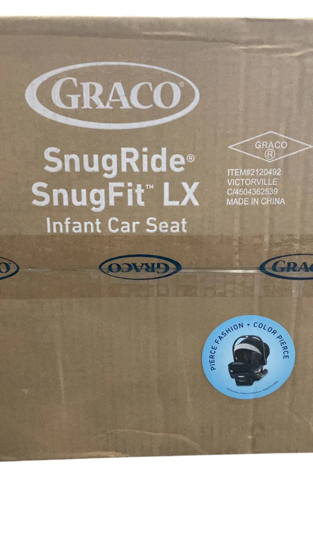 Graco SnugRide SnugFit LX Infant Car Seat, Pierce, 2025 - Image 2