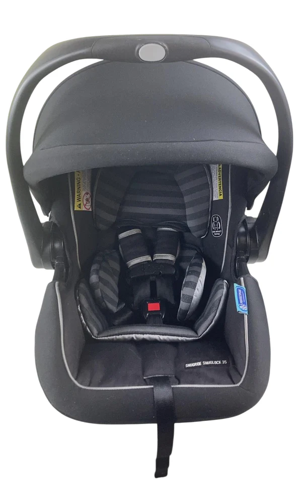 Graco SnugRide SnugLock35 DLX Infant Car Seat, 2022, Raven - Image 5