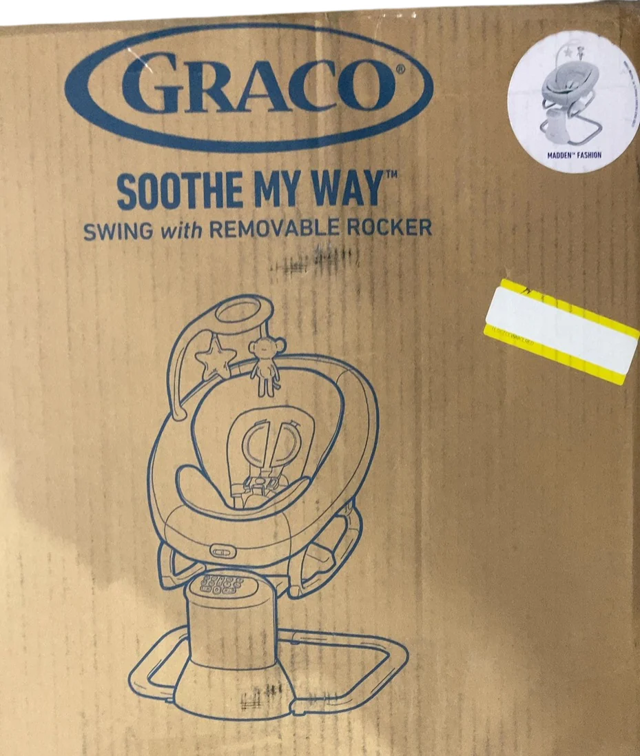 Graco Soothe My Way Swing With Removable Rocker, Madden - Image 3