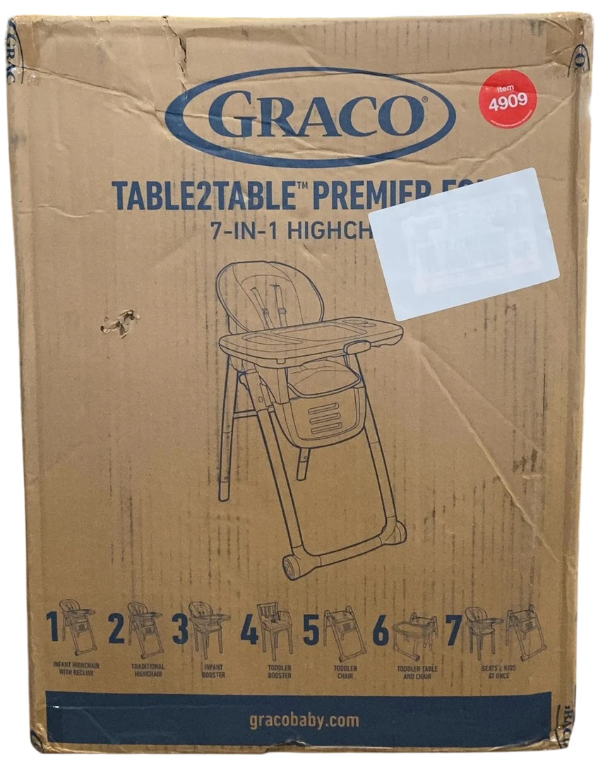 Graco Table2Table Premier Fold 7-in-1 High Chair, Ari - Image 2