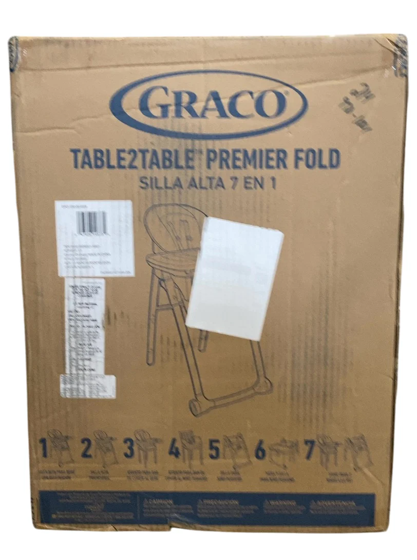 Graco Table2Table Premier Fold 7-in-1 High Chair, Ari - Image 4