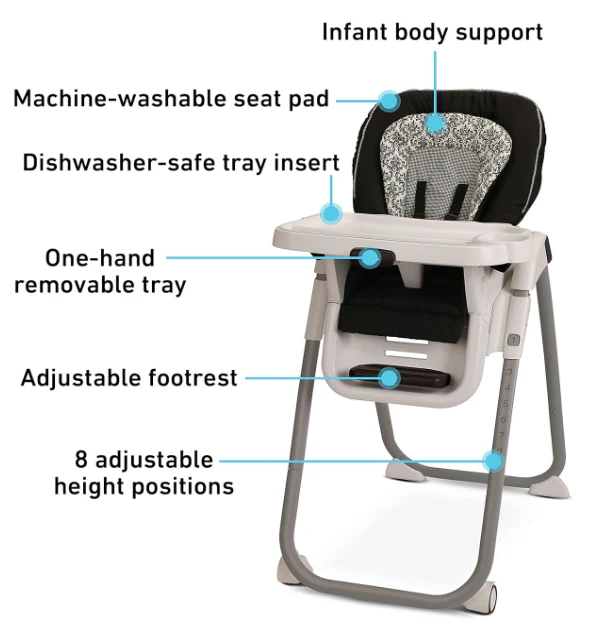 Graco TableFit High Chair, Rittenhouse - Image 2