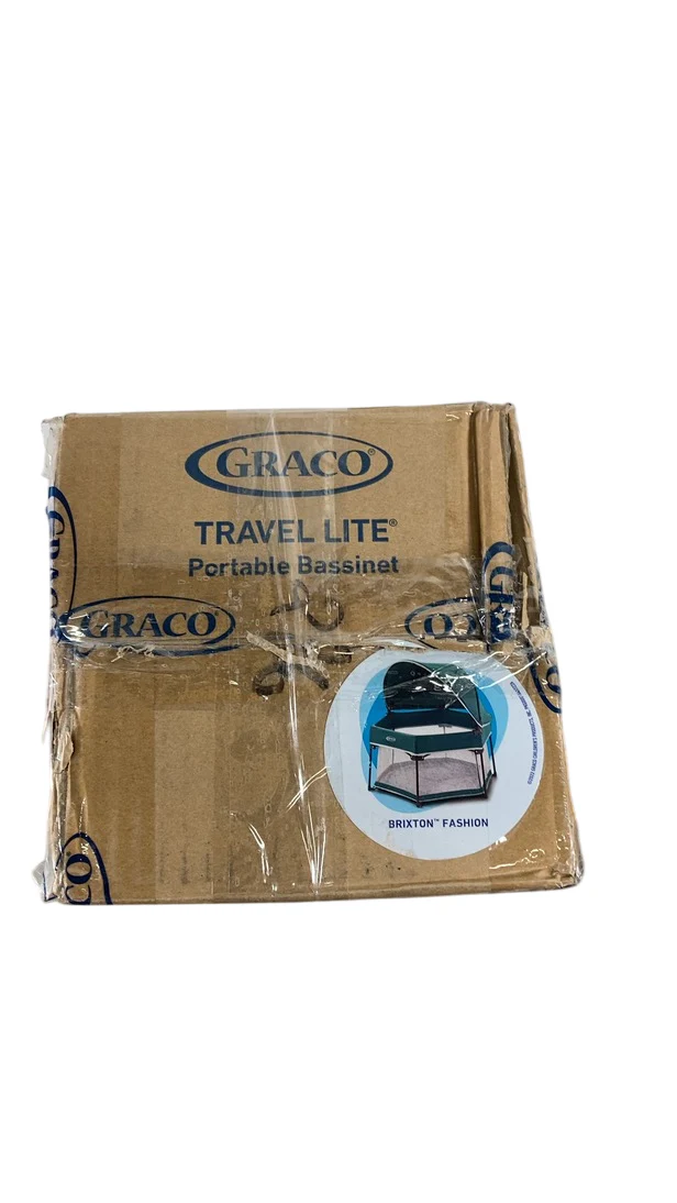 Graco Travel Lite Portable Bassinet, Brixton Fashion - Image 5