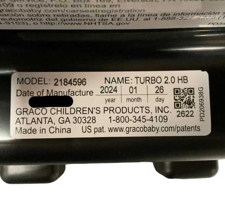 Graco TurboBooster 2.0 Highback Booster, Declan, 2024 - Image 6