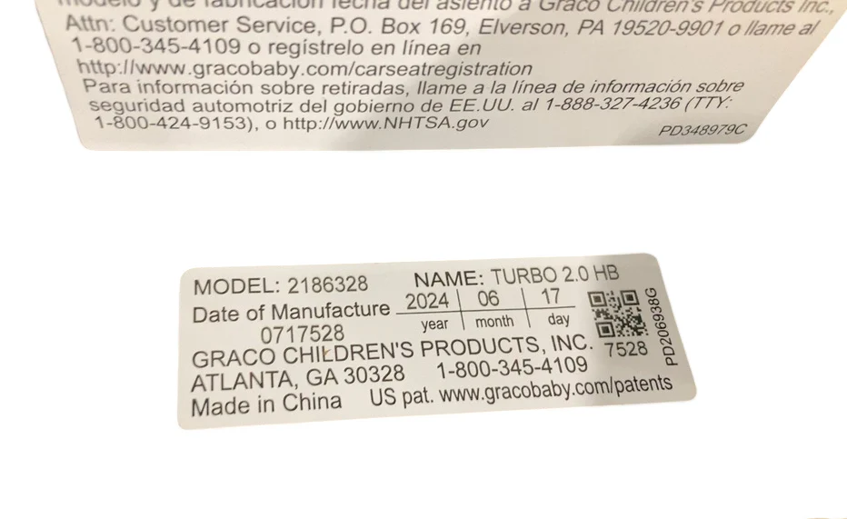 Graco TurboBooster 2.0 Highback Booster, Declan, 2024 - Image 3