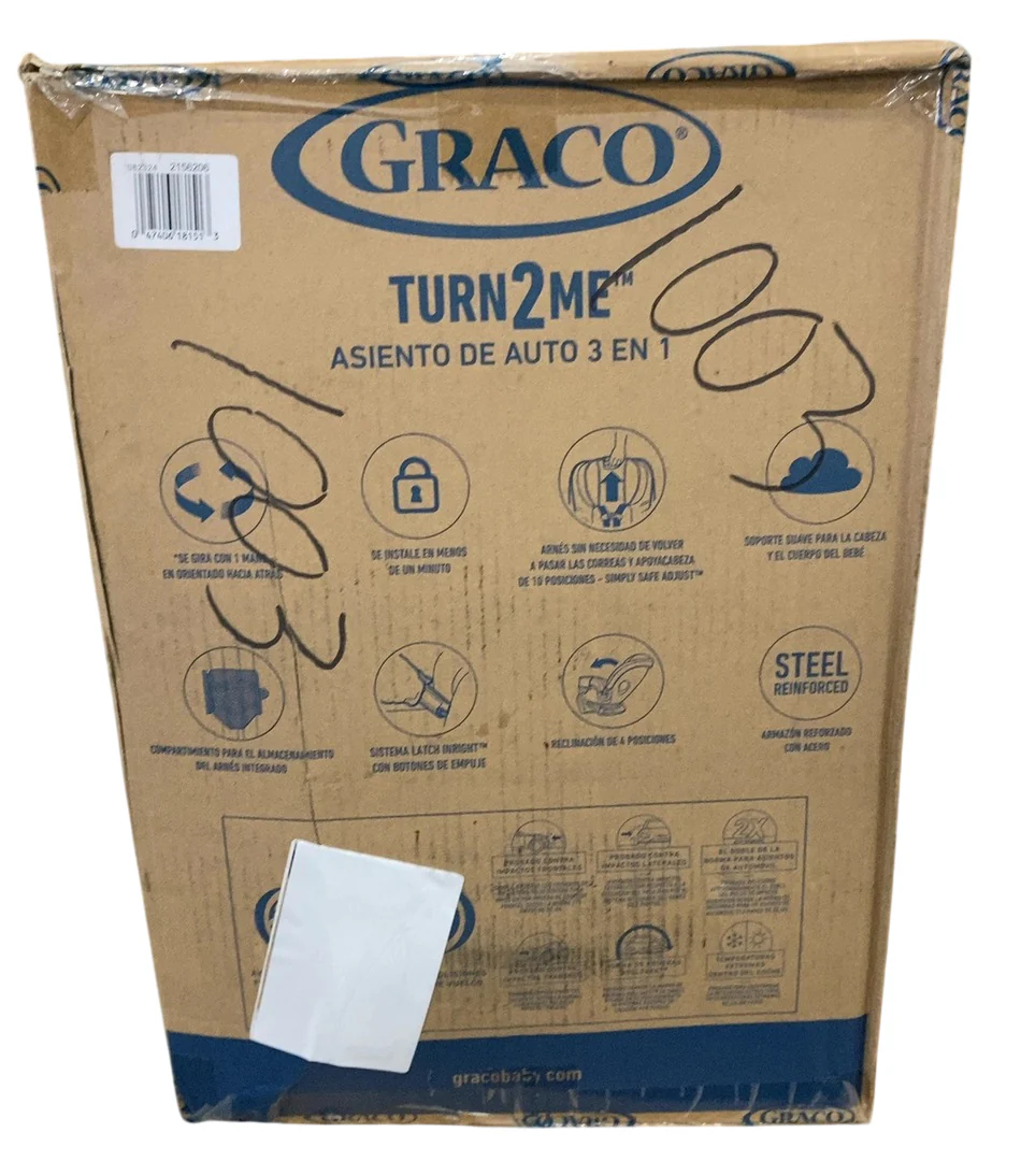 Graco Turn2Me 3-in-1 Rotating Car Seat, 2023, London - Image 3
