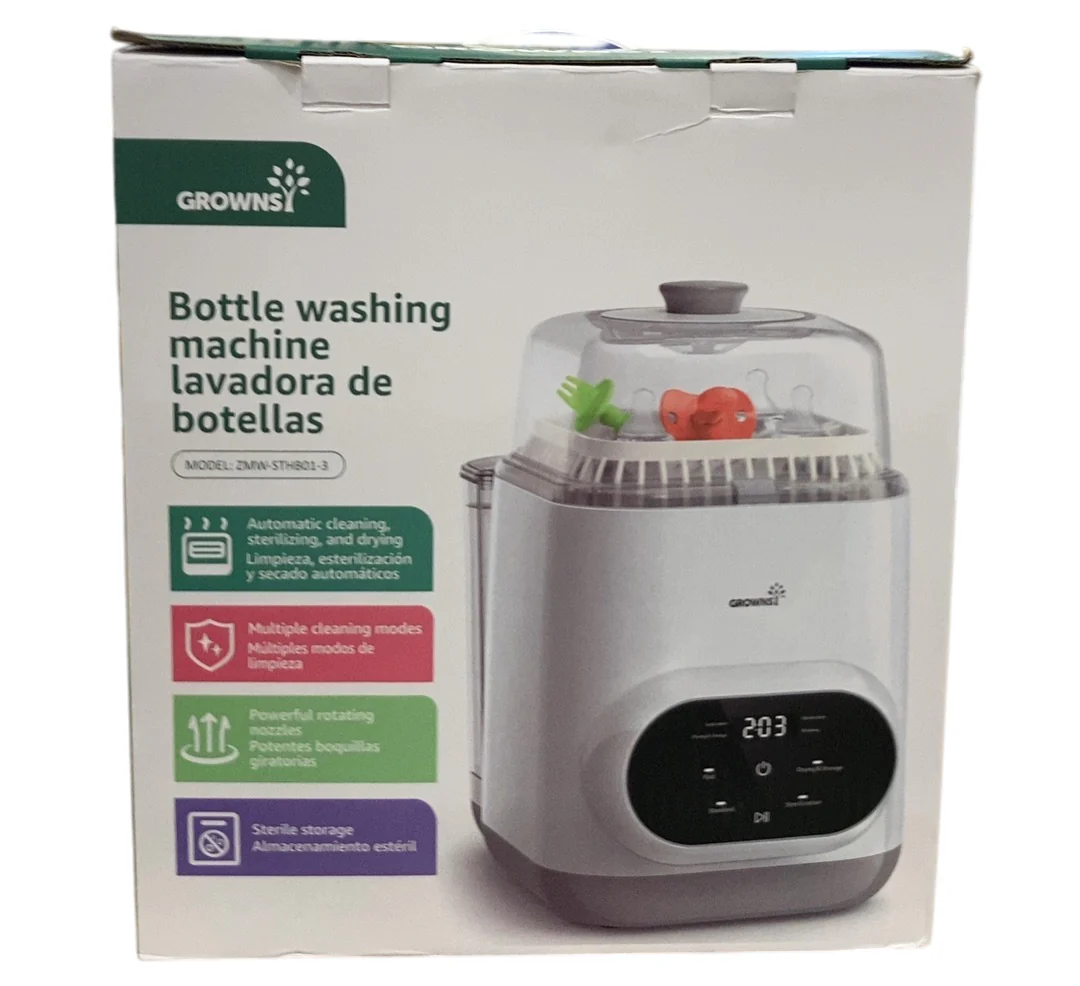 Grownsy EaseClean Bottle Washer Pro, White - Image 7