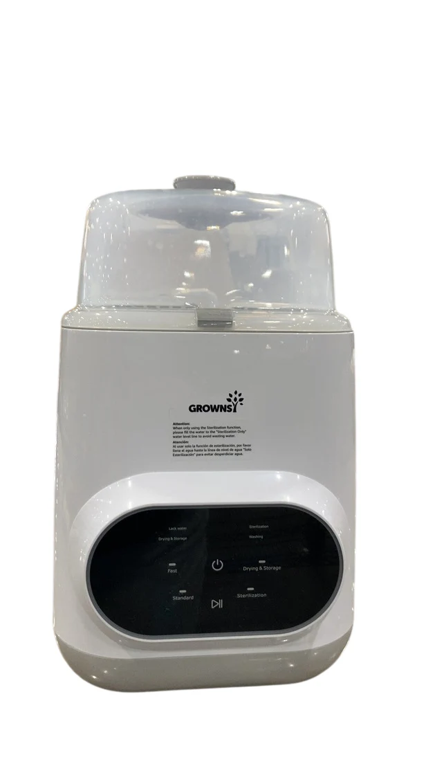 Grownsy EaseClean Bottle Washer, White