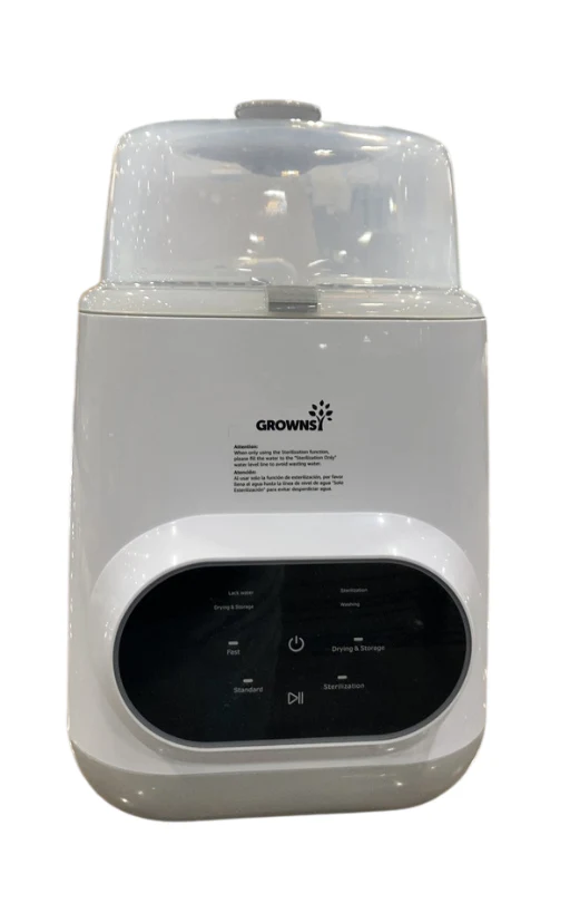 Grownsy EaseClean Bottle Washer, White