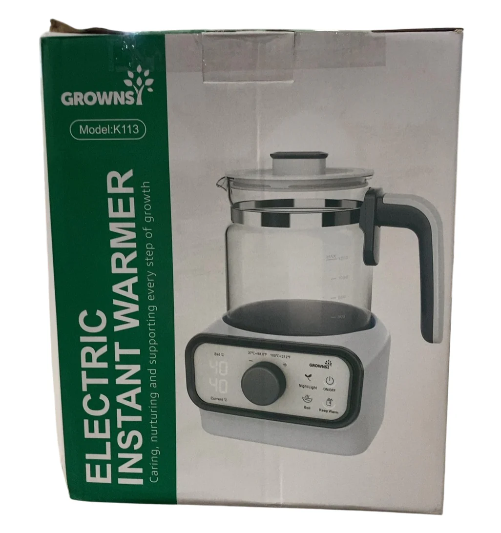Grownsy Instant Baby Bottle Warmer with Night Light - Image 2