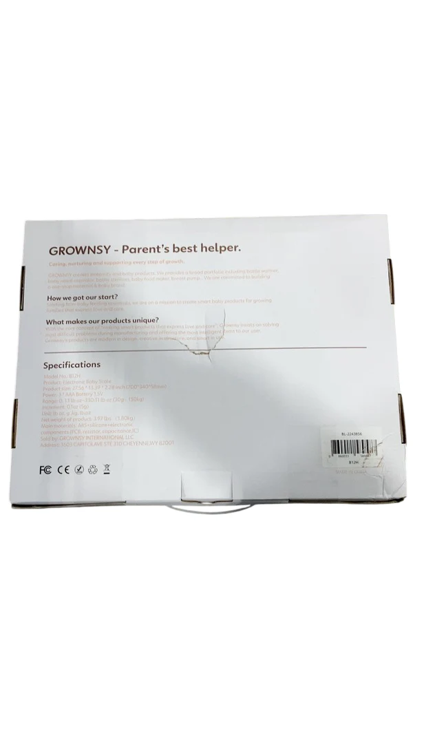 Grownsy Multifunctional Baby Scale, White - Image 2