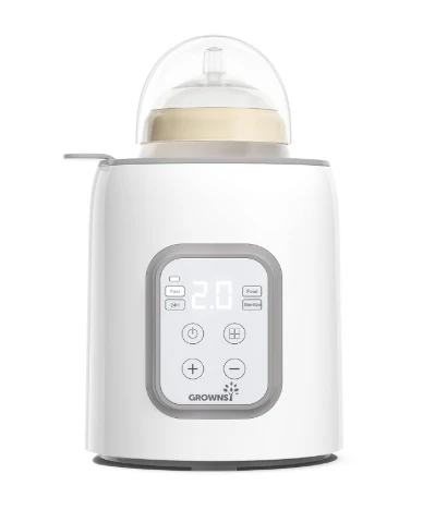 Grownsy Portable Bottle Warmer 5-In-1 Bottle Sterilizer, White