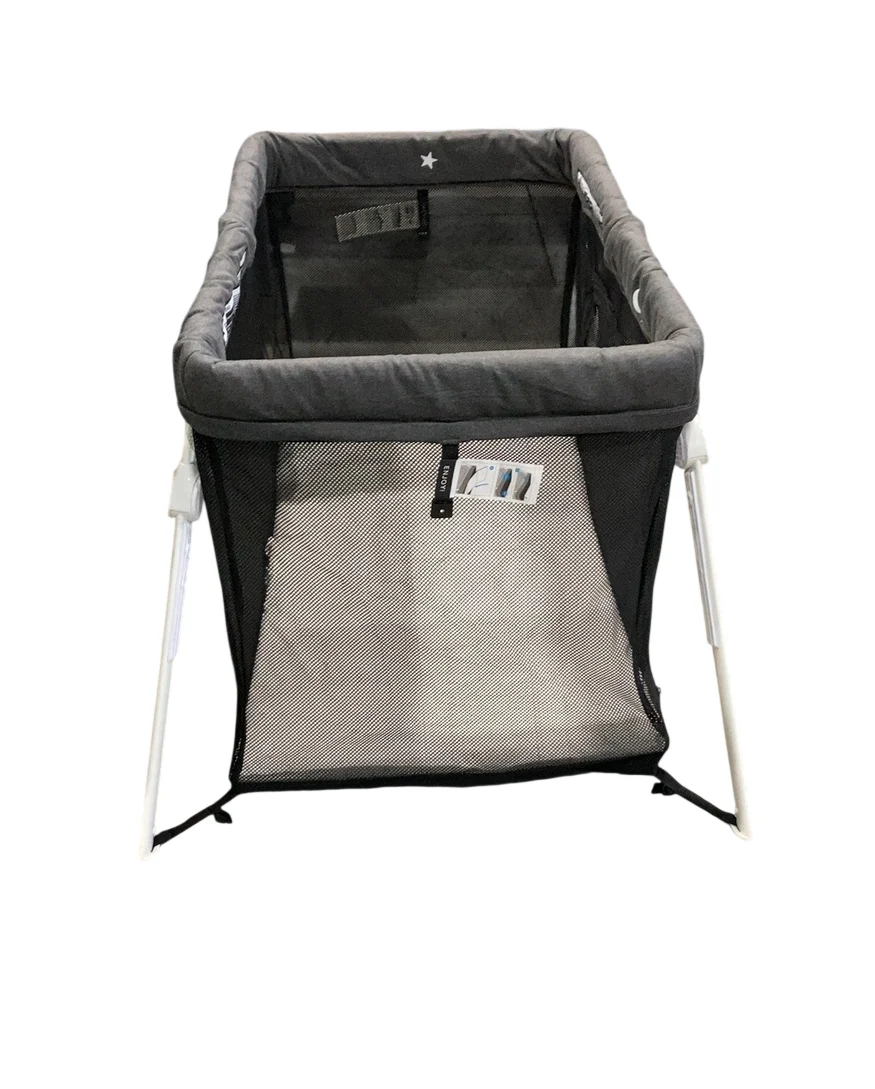 Guava Family Lotus Travel Crib and Play Yard, Grey - Image 4