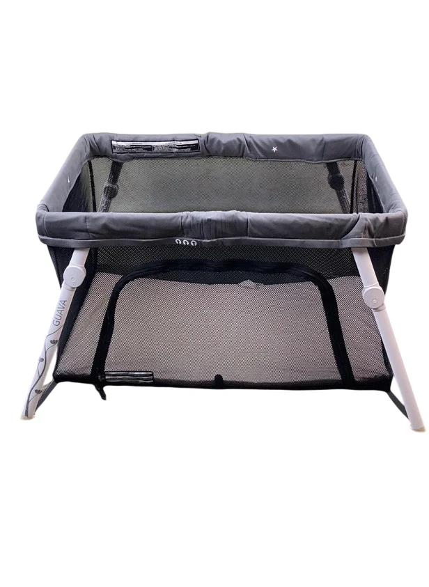 Guava Family Lotus Travel Crib, Grey