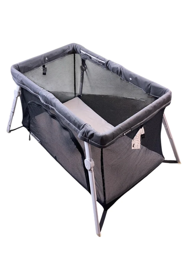 Guava Family Lotus Travel Crib, Grey - Image 2
