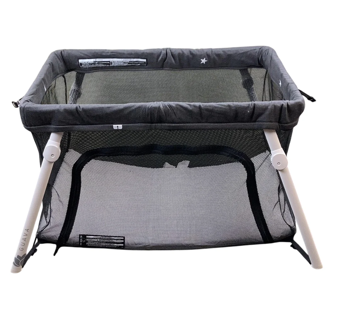 Guava Family Lotus Travel Crib, Grey