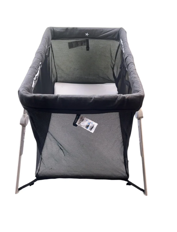 Guava Family Lotus Travel Crib, Grey - Image 3