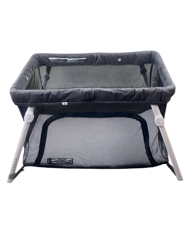 Guava Family Lotus Travel Crib, Grey