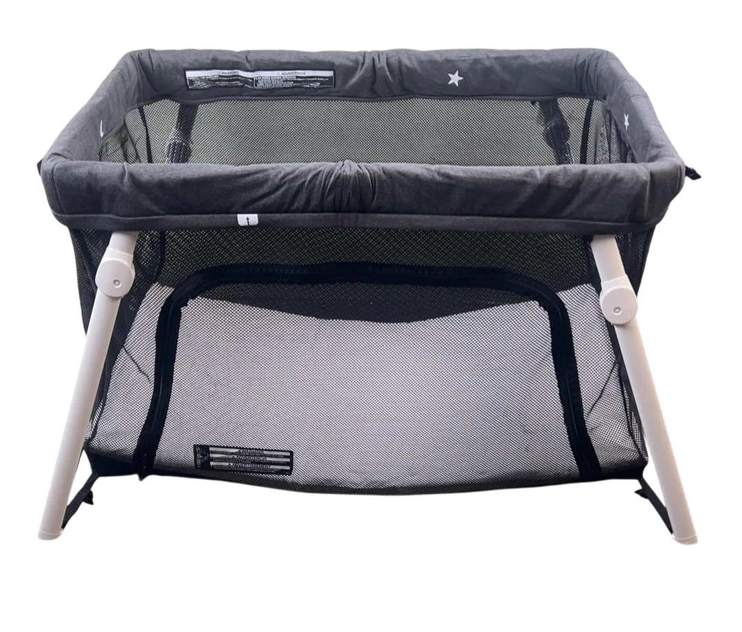 Guava Family Lotus Travel Crib, Grey