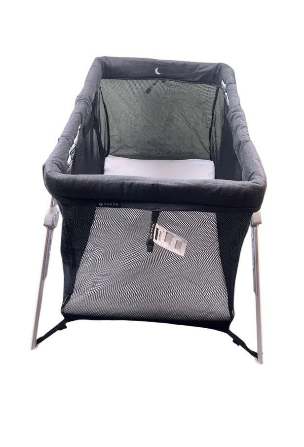 Guava Family Lotus Travel Crib, Grey - Image 2