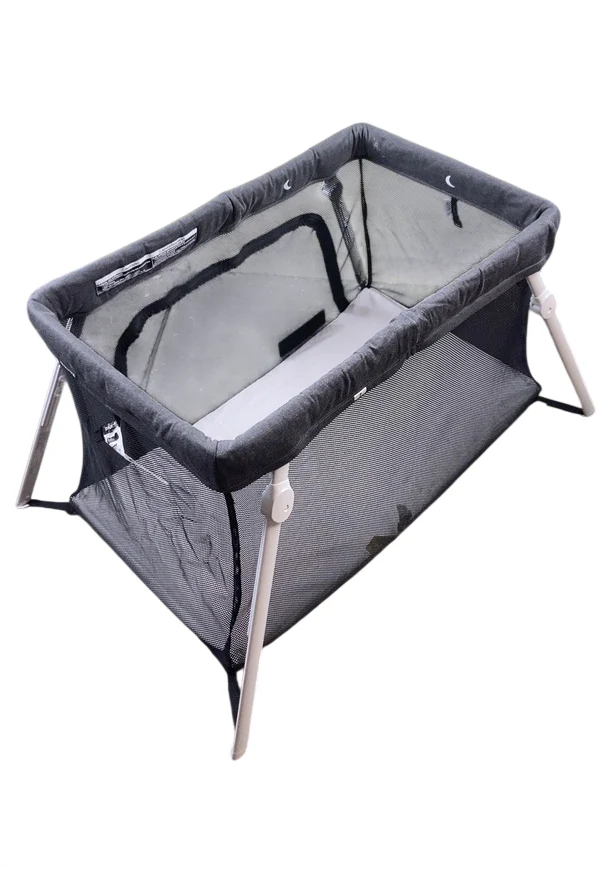 Guava Family Lotus Travel Crib, Grey - Image 5