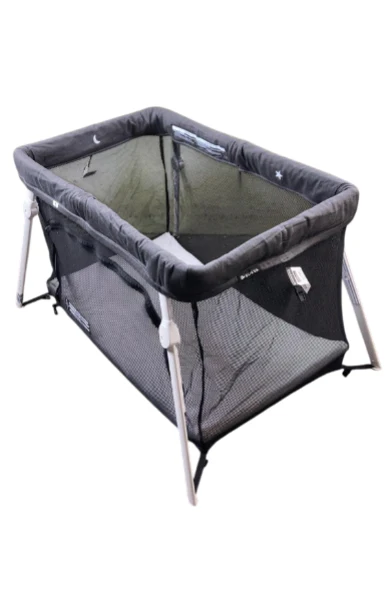 Guava Family Lotus Travel Crib, Grey - Image 3