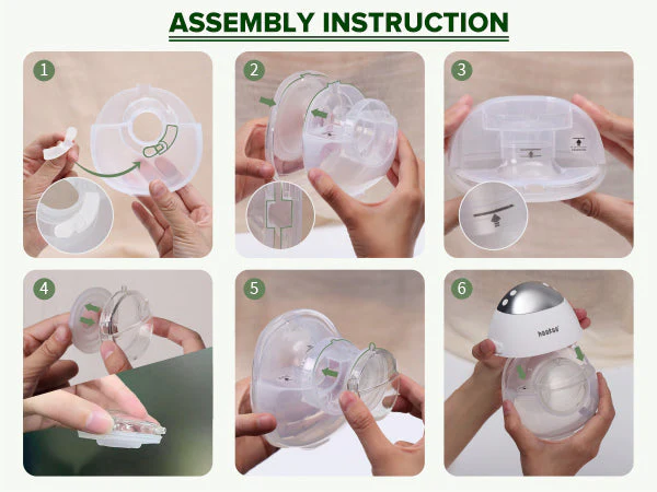 Haakaa E-Ladybug Wearable Electric Breast Pump - 2PK - Image 12