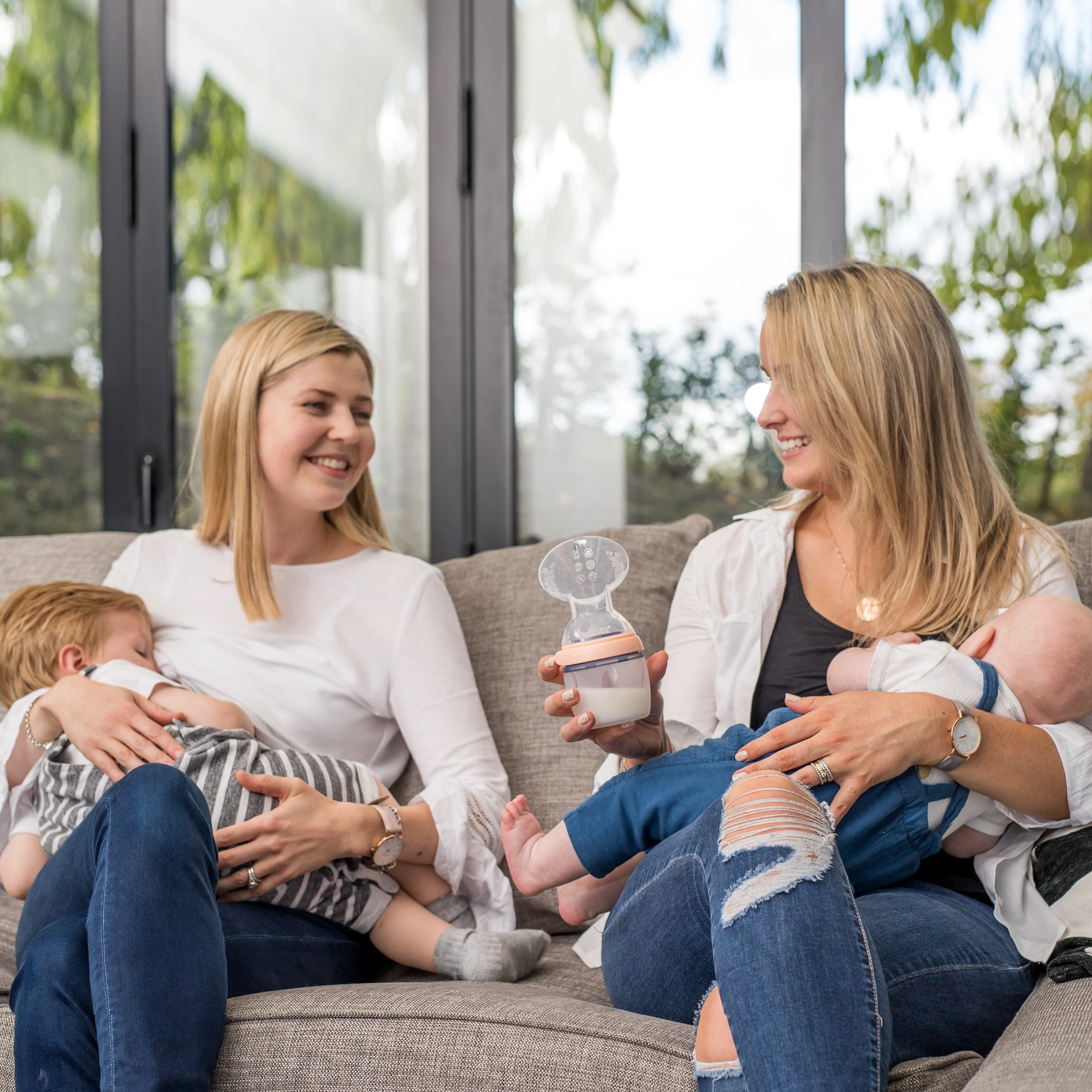 Haakaa Gen 3 Silicone Breast Pump Flange and Bottle Set 160 ml/6 oz - Image 3