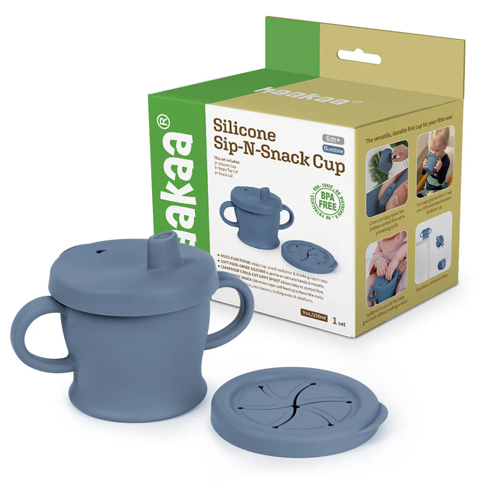 Haakaa Silicone Sip-N-Snack Cup 8 oz - Image 15
