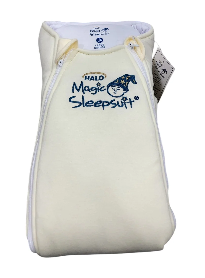 Halo Baby Merlin's Magic Sleepsuit, Cream, Cotton, Large (18-20lb) - Image 2