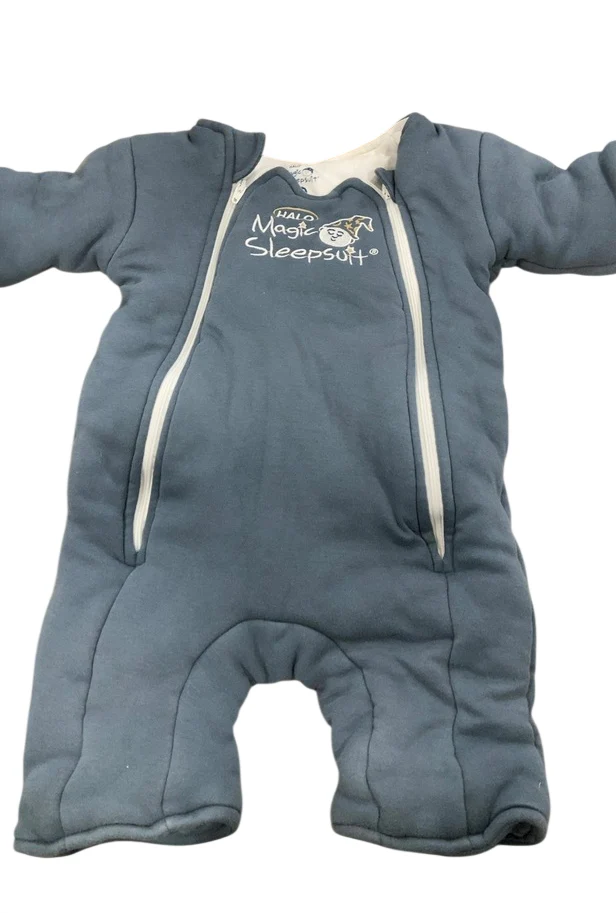 Halo Baby Merlin's Magic Sleepsuit, Navy, Cotton, Large (18-20lb) - Image 2