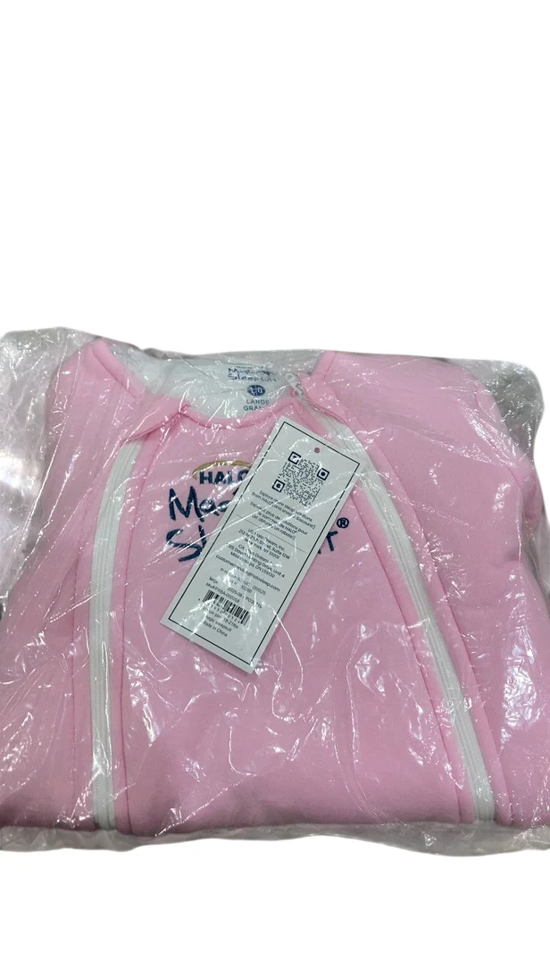 Halo Baby Merlin's Magic Sleepsuit, Pink, Cotton, Large (18-20lb) - Image 2