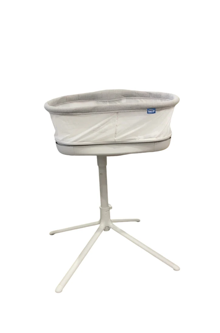 Halo BassiNest Connected Swivel Sleeper 3.0, White/Grey